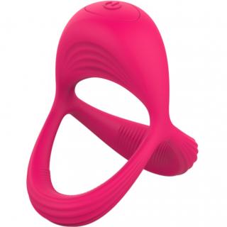 FANATIC RASCOE VIBRA TRI-RING vibrační erekční stimulátor Barva: Růžová