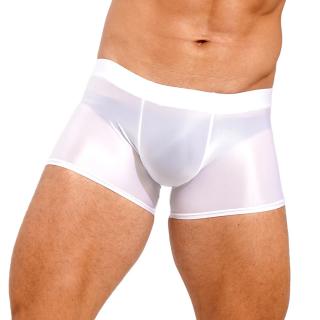 Nylonové boxerky FANATIC RASCOE METALLIC Barva: Bílá, Velikost: M