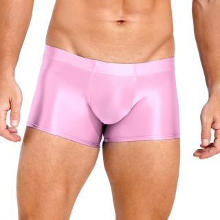 Nylonové boxerky FANATIC RASCOE METALLIC Barva: Světle růžová, Velikost: L