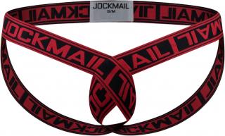 PushUp jocksy JOCKMAIL ENTER STRAPS-PRO Barva: Červená, Velikost: L-XL