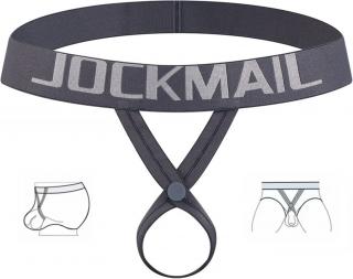 Stavitelný PushUp JOCKMAIL PRO BUTTON STRAPS Barva: Tmavě šedá, Velikost: L-XL