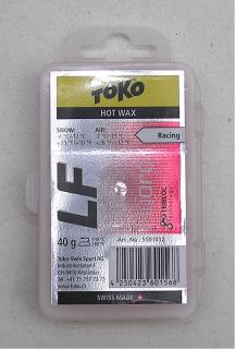 vosk TOKO LF Hot Wax red 40g -4/-12°C