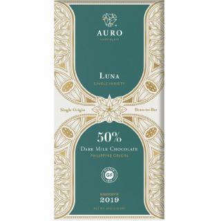 Auro - Luna Tmavá mléčná 50% čokoláda