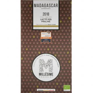 Millésime Madagascar 55% mléčné pralinky BIO