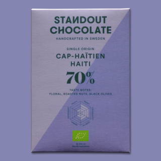 Standout Chocolate Single Origin - Haiti Cap-Haïtien 70% | Čokolandia.cz