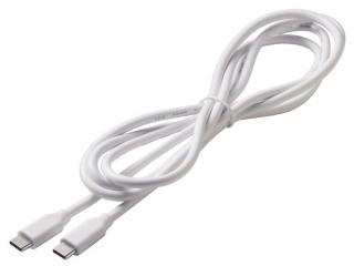 Kabel propojovací USB-C - USB-C stíněný 1,5m apple bílý