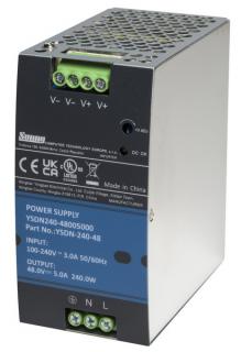 Napájecí zdroj na DIN lištu 48V DC 5A 240W - YSDN-240-48