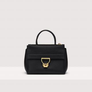 ARLETTIS MEDIUM KOŽENÁ KABELKA COCCINELLE NOIR SS25