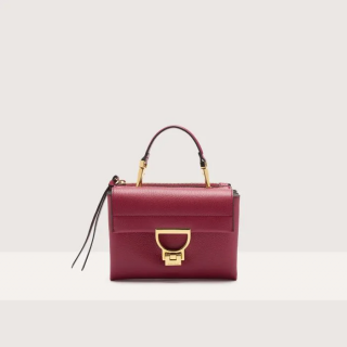 ARLETTIS SMALL KOŽENÁ KABELKA COCCINELLE SANGRIA SS25