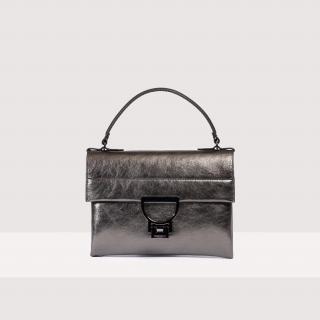 ARLETTIS SMOOTH METAL KOŽENÁ KABELKA COCCINELLE NOIR SS25