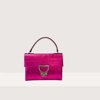 ARLETTIS SMOOTH METAL KOŽENÁ KABELKA COCCINELLE SANGRIA SS25