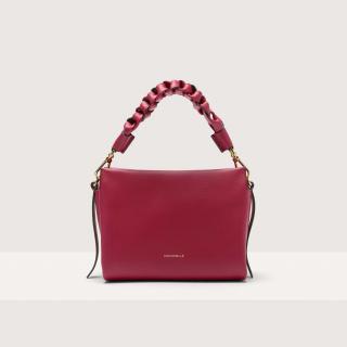 BOHEME GRANA DOUBLE SMALL KOŽENÁ KABELKA COCCINELLE SANGRIA/SKIN SS25