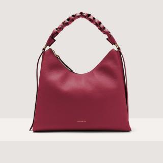 BOHEME MEDIUM GRANA DOUBLE KOŽENÁ KABELKA COCCINELLE SANGRIA/SKIN SS25