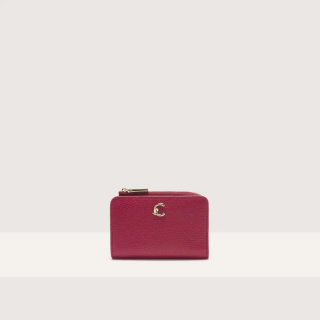 C-ME KOŽENÁ PENĚŽENKA COCCINELLE SANGRIA SS25