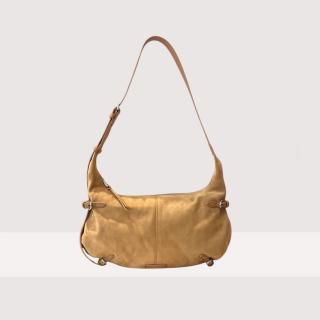 COCCINELLE ABIGAIL SUEDE MEDIUM SEMIŠOVÁ KABELKA SKIN/SKIN SS25