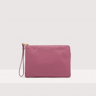 COCCINELLE ALIAS KOŽENÉ BASIC PSANÍČKO PULP PINK AW23