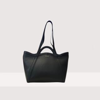 COCCINELLE AMALIA MEDIUM KOŽENÁ KABELKA NOIR SS25