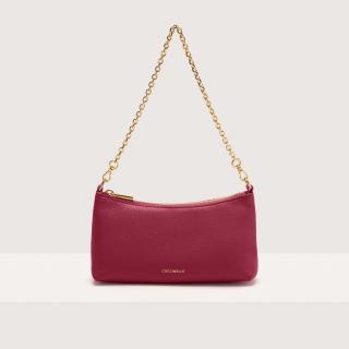 COCCINELLE AURA KOŽENÁ MINI BAG SANGRIA SS25