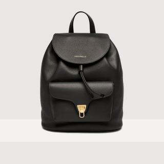 COCCINELLE BEAT SOFT KOŽENÝ BATOH LARGE NOIR SS25