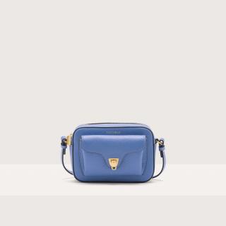 COCCINELLE BEAT SOFT MINI KOŽENÁ KABELKA AZUL SS25