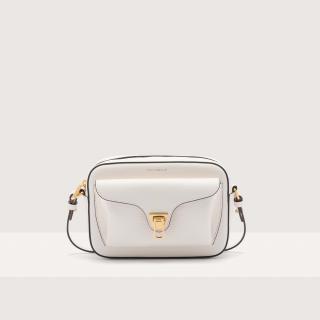 COCCINELLE BEAT SOFT SMALL KOŽENÁ KABELKA BLANCO SS25