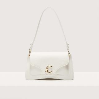 COCCINELLE C-ME KOŽENÁ KABELKA BLANCO SS25
