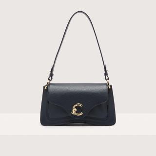 COCCINELLE C-ME KOŽENÁ KABELKA MIDNIGHT BLUE SS25