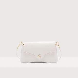 COCCINELLE C-ME KOŽENÁ MINI BAG BLANCO SS25