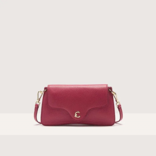 COCCINELLE C-ME KOŽENÁ MINI BAG SANGRIA SS25