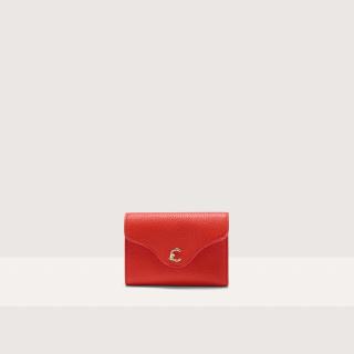 COCCINELLE C-ME KOŽENÁ PENĚŽENKA GAZPACHO SS25
