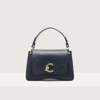 COCCINELLE C-ME SMALL KOŽENÁ KABELKA MIDNIGHT BLUE SS25