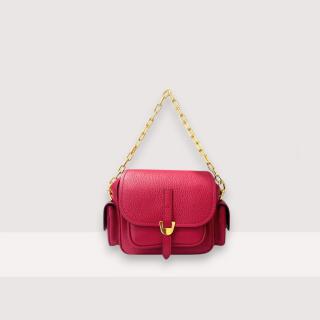 COCCINELLE CAMPUS MINI KOŽENÁ KABELKA SANGRIA SS25