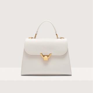 COCCINELLE DEW MEDIUM KOŽENÁ KABELKA BLANCO SS25