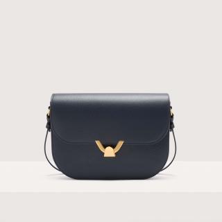 COCCINELLE DEW MEDIUM KOŽENÁ KABELKA MIDNIGHT BLUE SS25