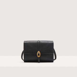 COCCINELLE DORIAN KOŽENÁ MINI BAG NOIR SS25