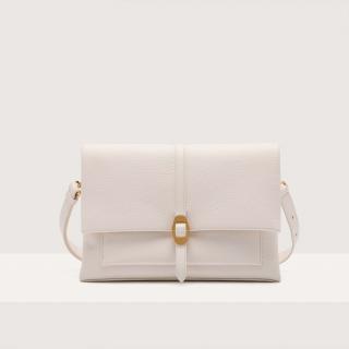 COCCINELLE DORIAN MEDIUM KOŽENÁ KABELKA BLANCO SS25
