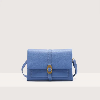 COCCINELLE DORIAN SMALL KOŽENÁ KABELKA AZUL SS25
