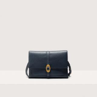 COCCINELLE DORIAN SMALL KOŽENÁ KABELKA MIDNIGHT BLUE SS25
