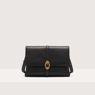COCCINELLE DORIAN SMALL KOŽENÁ KABELKA NOIR SS25