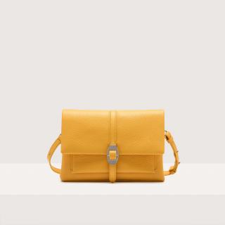 COCCINELLE DORIAN SMALL KOŽENÁ KABELKA SOLEADO SS25 / STŘÍBRNÉ KOVÁNÍ