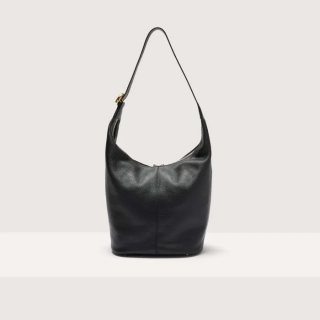 COCCINELLE FERNANDA LARGE KOŽENÁ KABELKA NOIR SS25