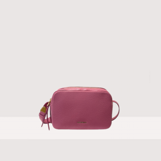 COCCINELLE GLEEN SMALL KOŽENÁ KABELKA PULP PINK AW23