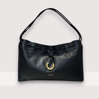COCCINELLE ISABELA LARGE KOŽENÁ KABELKA NOIR SS25