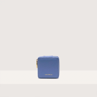 COCCINELLE JEWELRY BOX KOŽENÉ POUZDRO NA ŠPERKY AZUL SS25