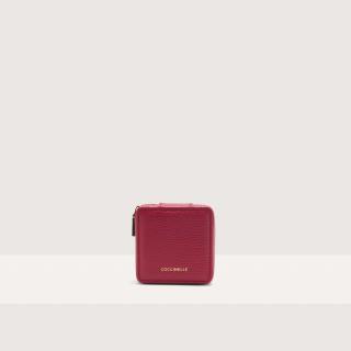 COCCINELLE JEWELRY BOX KOŽENÉ POUZDRO NA ŠPERKY SANGRIA SS25