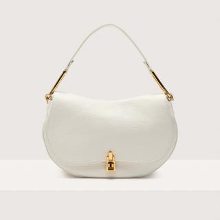 COCCINELLE MAGIE SOFT MEDIUM KOŽENÁ KABELKA BLANCO SS25