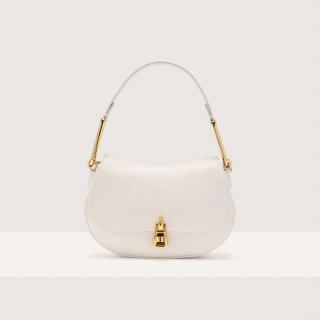 COCCINELLE MAGIE SOFT MINI KOŽENÁ KABELKA BLANCO SS25