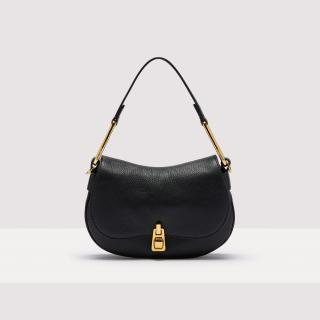 COCCINELLE MAGIE SOFT MINI KOŽENÁ KABELKA NOIR SS25