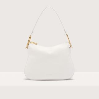 COCCINELLE MAGIE SOFT SMALL KOŽENÁ KABELKA BLANCO SS25