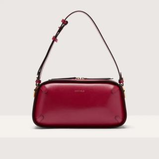 COCCINELLE MALETA CALF COCKER MEDIUM KOŽENÁ KABELKA SANGRIA SS25